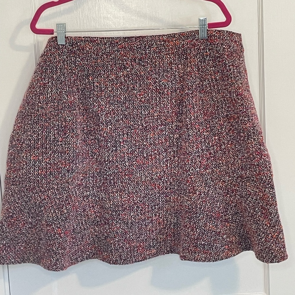Loft Boucle Skater Skirt Size 18